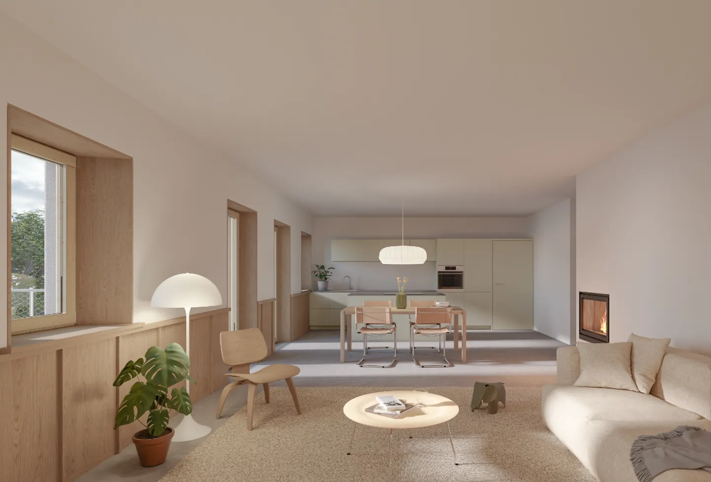 Neue 4½-Zimmer-Wohnungen mit einzigartigem Charme in der Nähe von Bulle - Foto 2 von 7