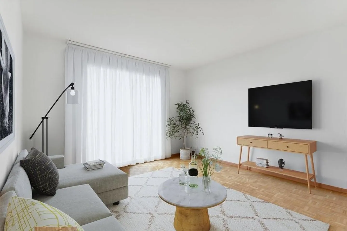 In affitto senza deposito - Incantevole appartamento con vista mozzafiato - Foto 3 di 8