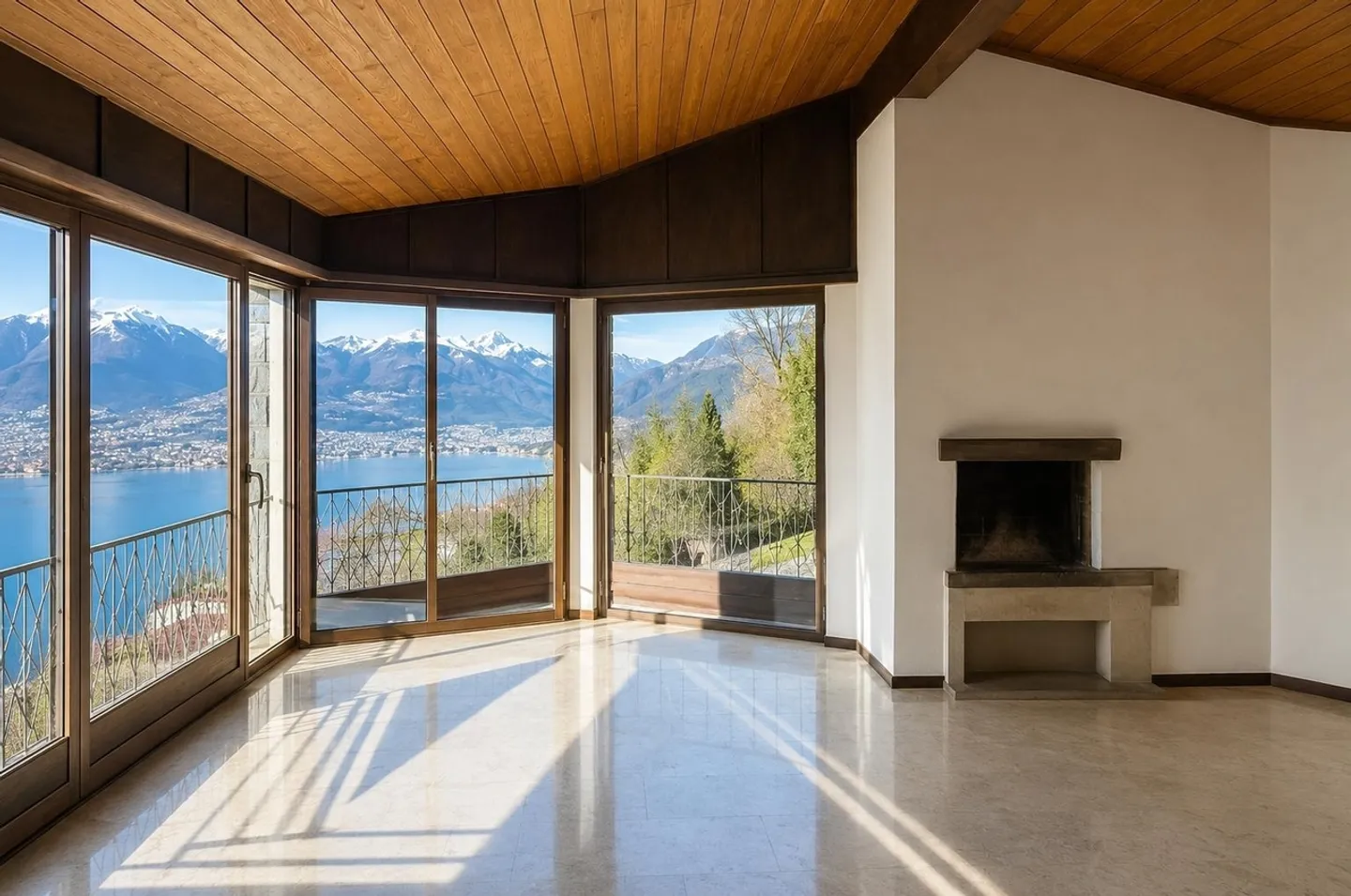 Arogno: characteristic house with lake view, garden and great potential - Photo 2 of 13