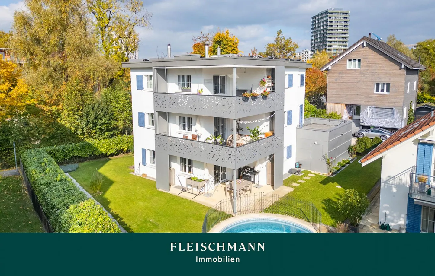 Maison moderne à deux familles dans un emplacement central et calme - Photo 1 sur 22