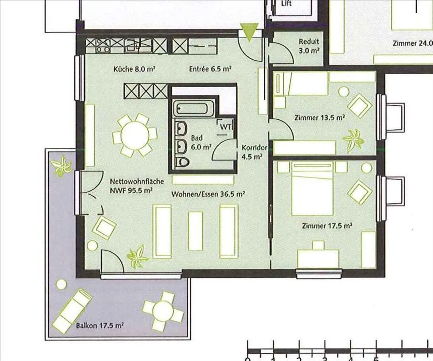 Appartamento moderno in un'oasi verde / Affitto senza deposito - Foto 5 di 5