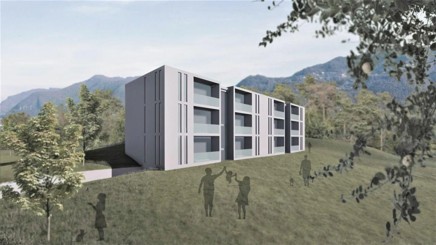 Terrain constructible avec merveilleuse vue panoramique et projet - Photo 4 sur 12