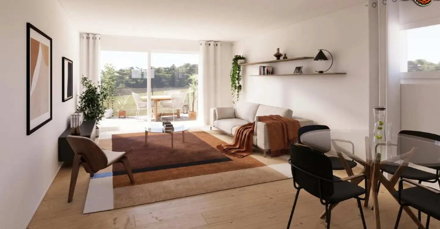 2,5 locali a La Tour-de-Trême con balcone di 17 m² - Foto 3 di 3