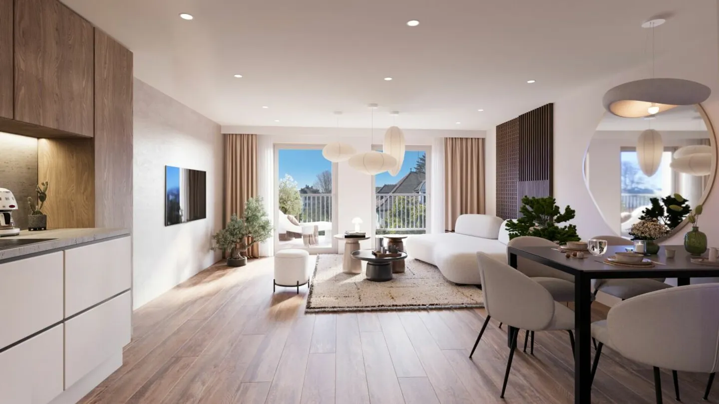 "Ensemble": appartement 2 pièces - Photo 2 sur 7