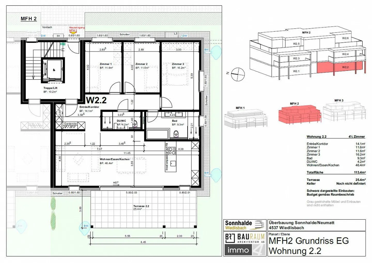 Hochwertige, topmoderne Neubauwohnungen mit Minergie-Standard in Wiedlisbach - Foto 13 von 25