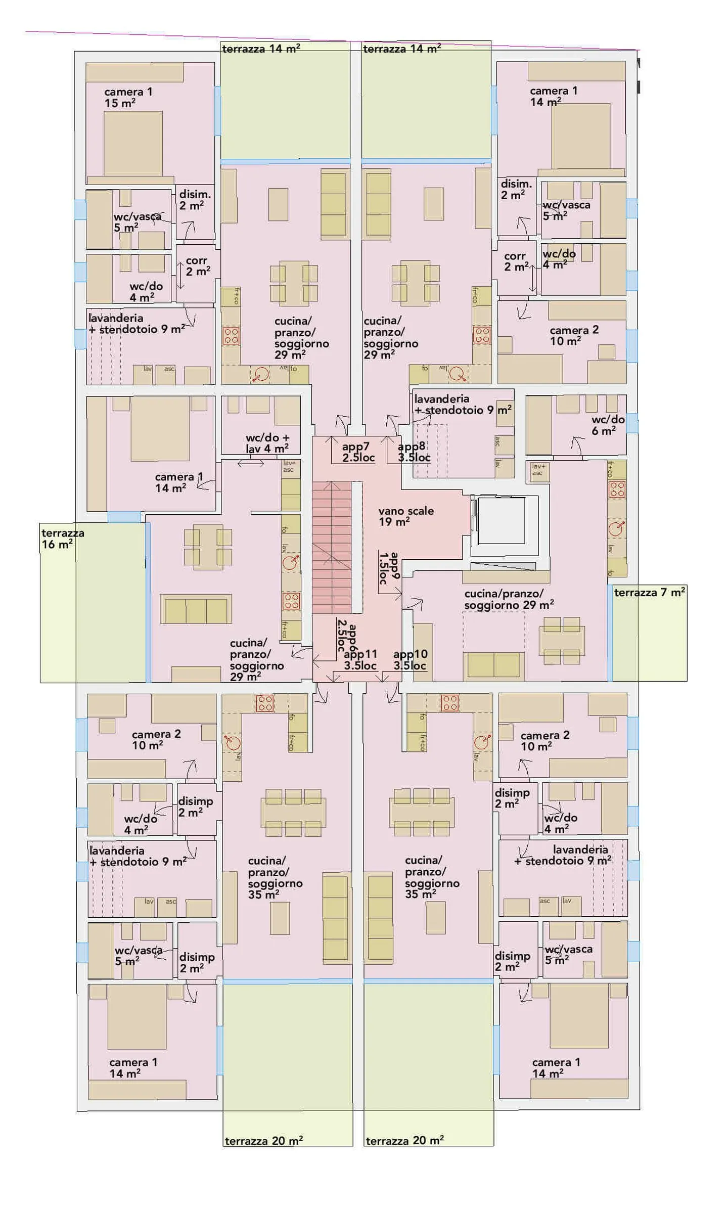 Nouvel appartement avec belle terrasse dans un emplacement confortable et stratégique - Photo 10 sur 13