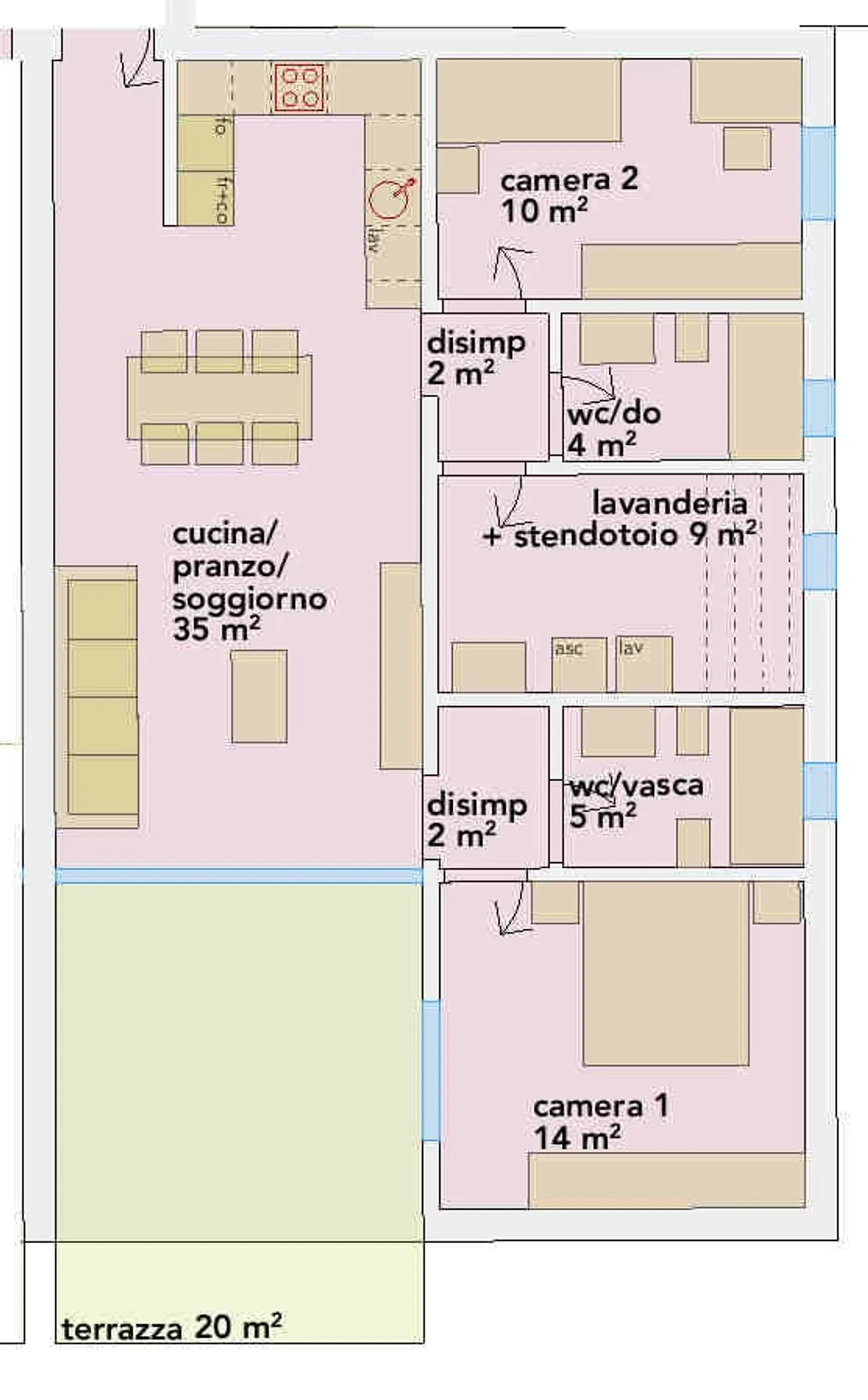 Nouvel appartement avec belle terrasse dans un emplacement confortable et stratégique - Photo 11 sur 13
