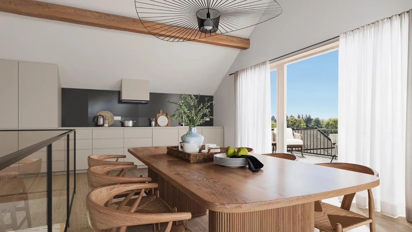 Charmantes Duplex mit Balkon - Foto 4 von 11