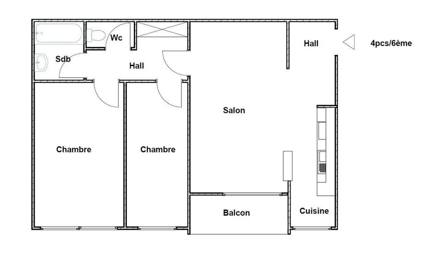 Dame du château près des magasins et des transports - Photo 2 sur 8