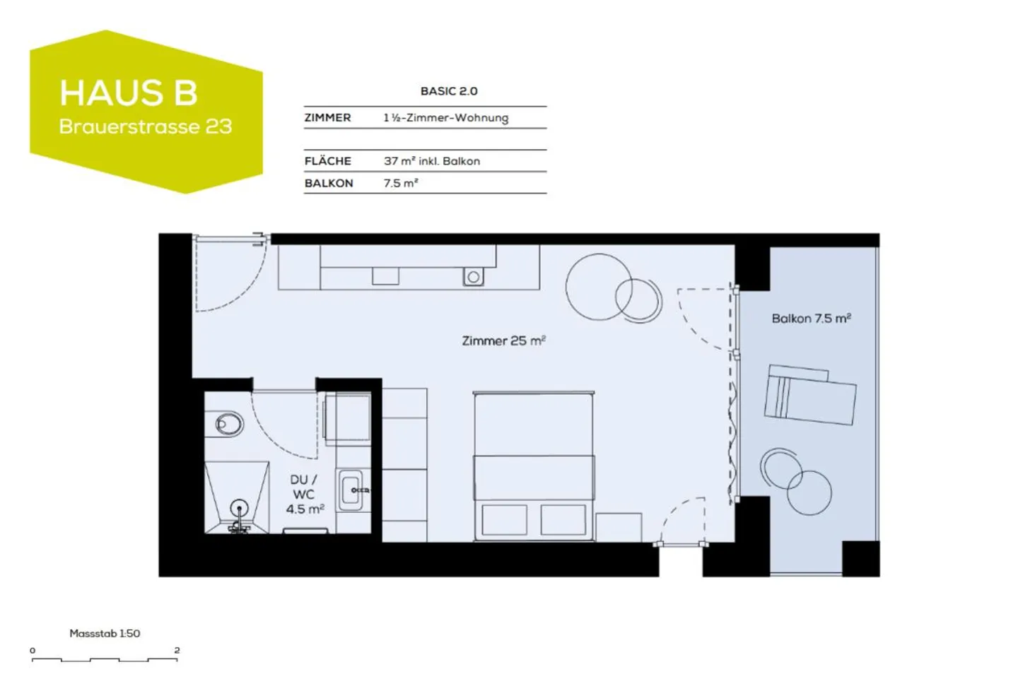 Moderne Wohnung in St. Gallen - Foto 9 von 9