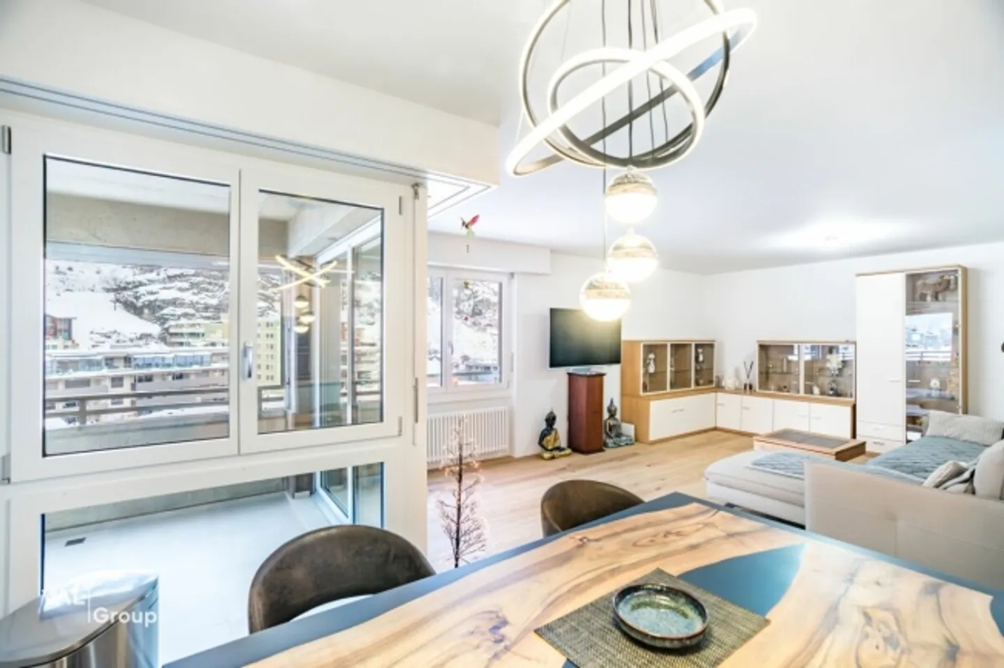 Bright 4½-room apartment on the 8th floor with panoramic view, Naters - Photo 6 of 11