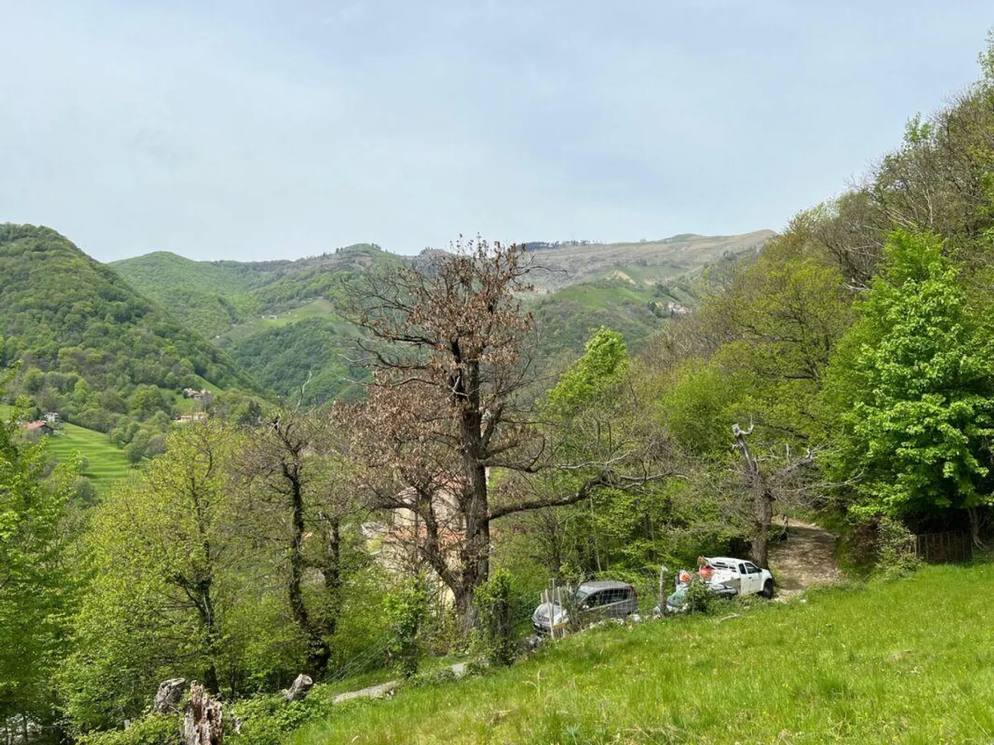 Plot of 1,870 m² in elevated and sunny location - Photo 2 of 2