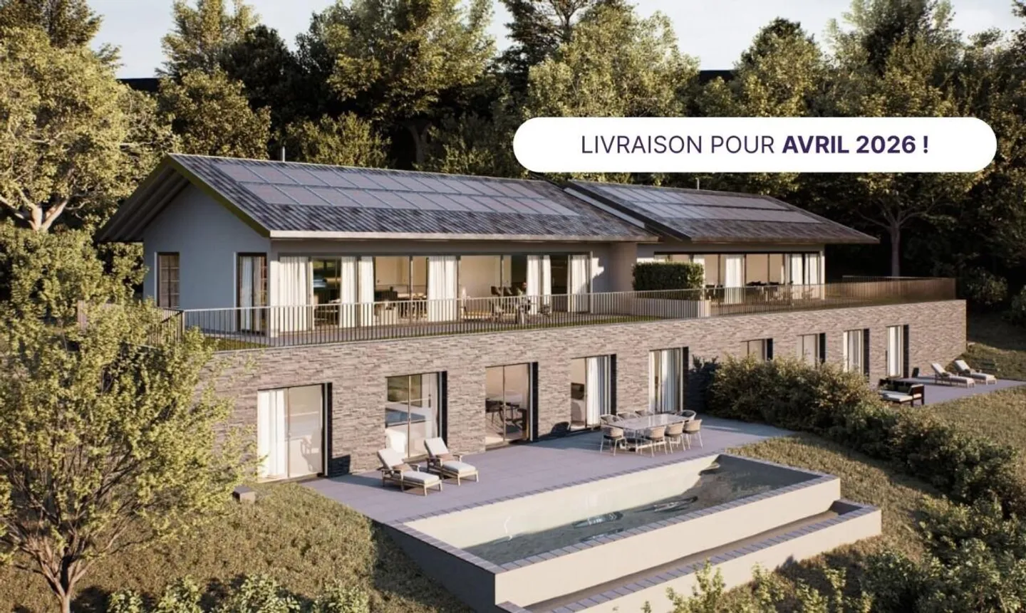 CHEXBRES – MODERNE VILLA MIT ATEMBERAUBENDEM BLICK AUF DEN GENFERSEE - Foto 1 von 11