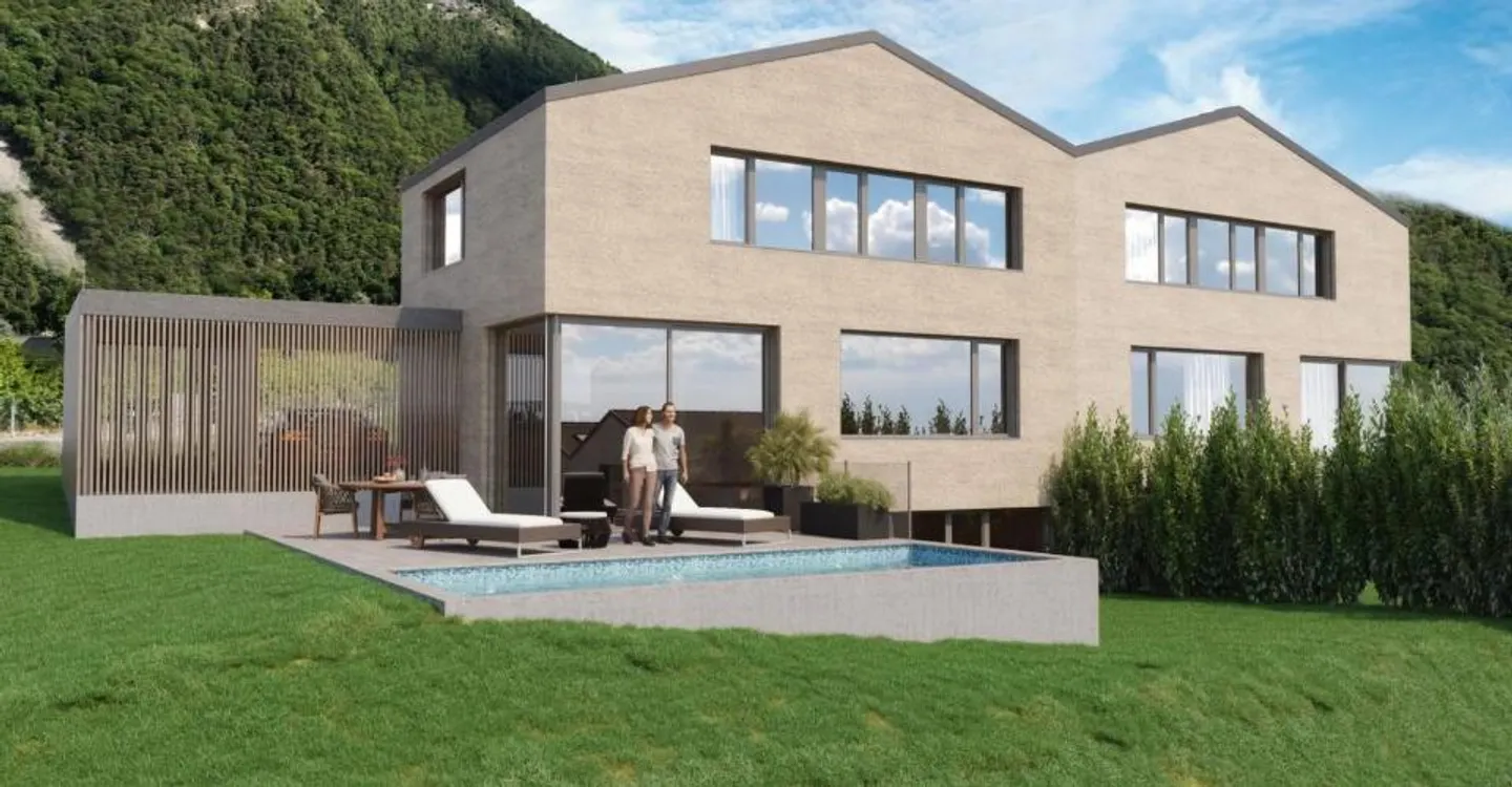 Villa architecturale avec vue - Photo 8 sur 8