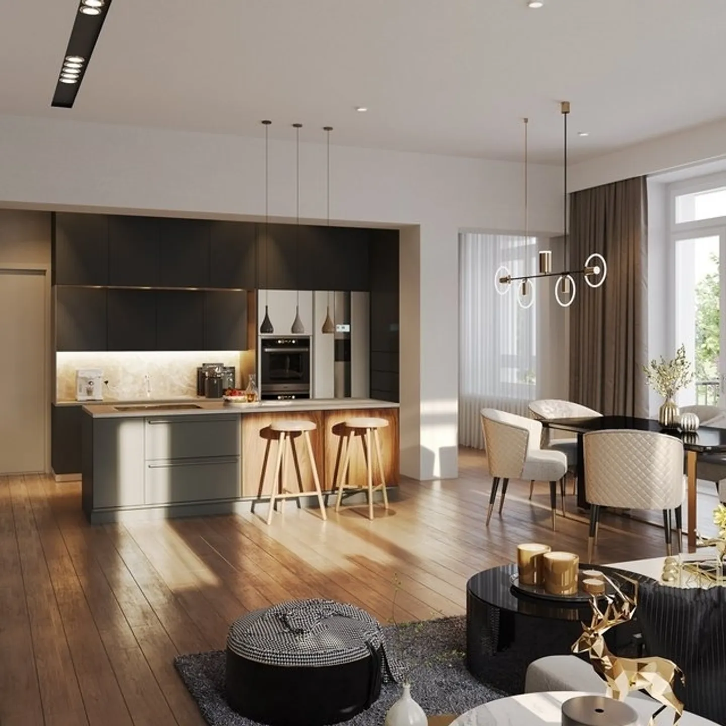 Appartements Stylés dans une École Historique - Photo 4 sur 10