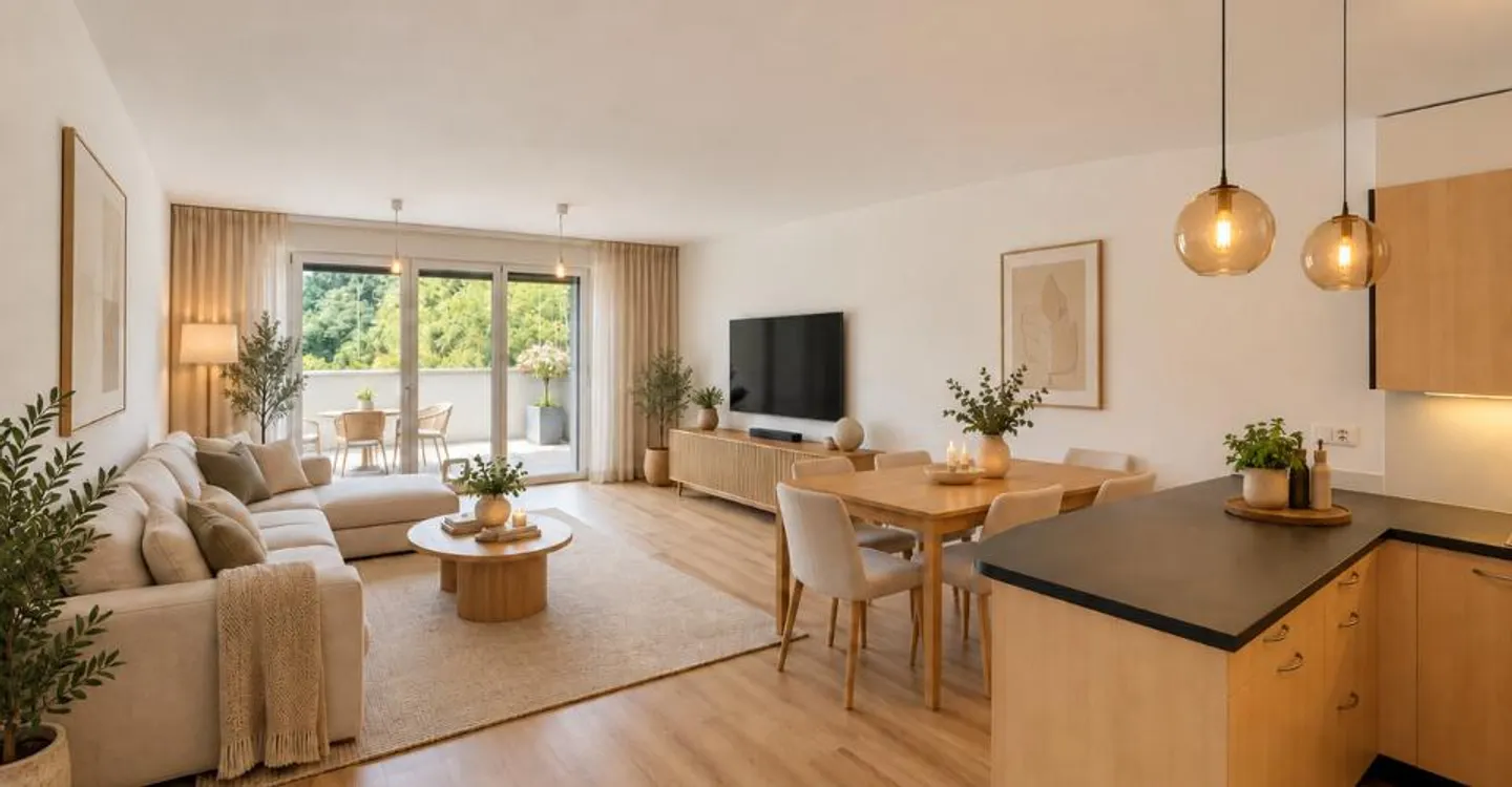 Appartement Charmant avec Terrasse - Photo 1 sur 7