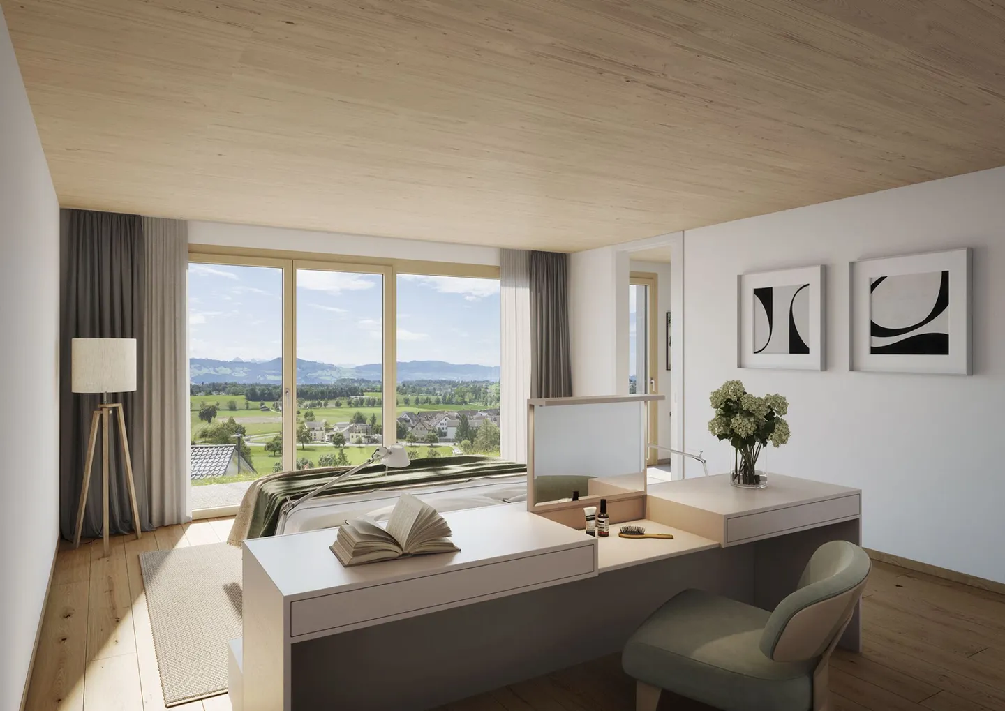 Vivere con una vista: attraenti case unifamiliari di nuova costruzione a Dürnten - Foto 4 di 5