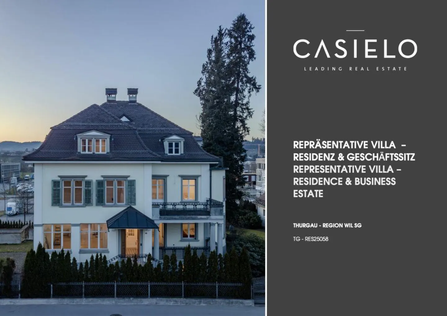 Representative Villa - Residence & Business Location - Thurgau - Region ... - Photo 1 of 1
