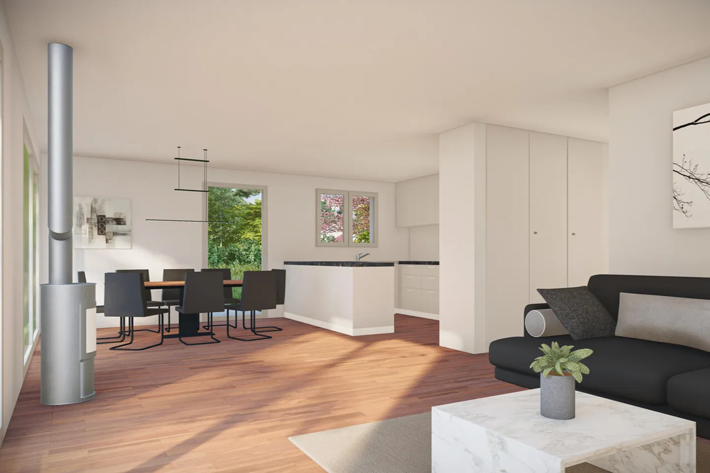 New-build detached house in a quiet neighborhood in Eggiwil - Photo 8 of 13