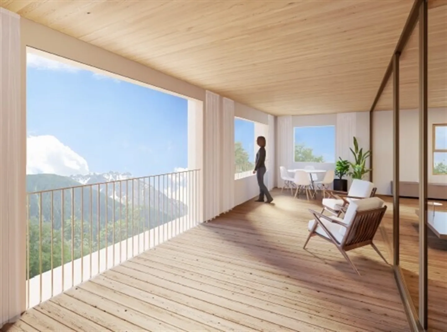 Appartements élégants de 3,5 pièces avec loggias panoramiques - Photo 1 sur 2