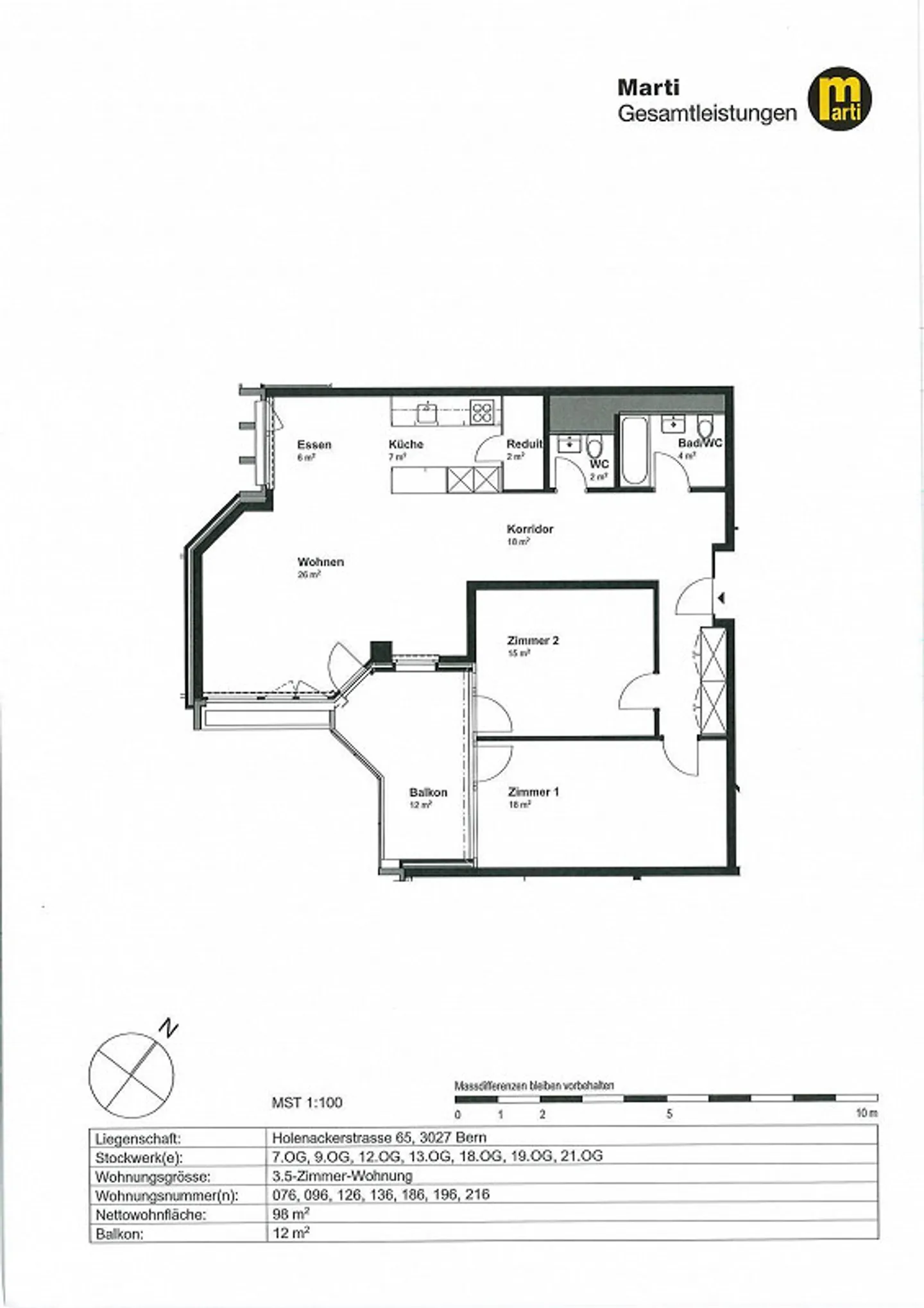Renovierte Wohnung in Bern - Foto 8 von 8