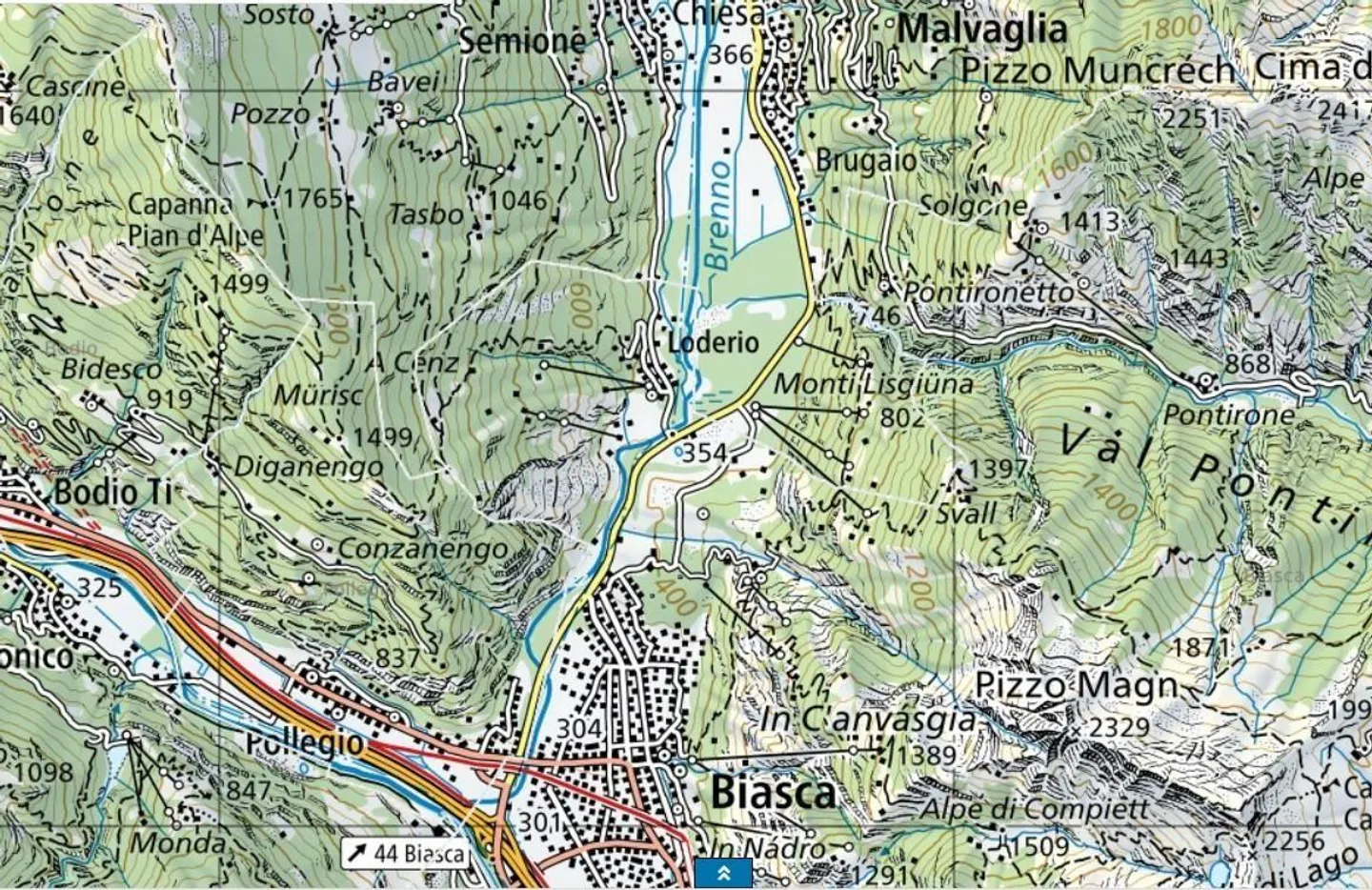 Rustico di 2,5 loc. in mezzo al verde, molto tranquilla e soleggiata, con bella vista - Foto 26 di 26