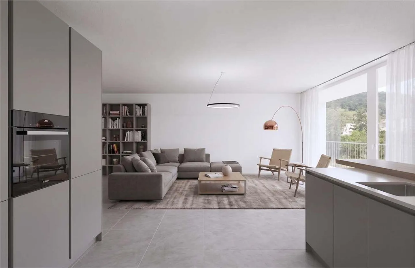 Barbengo - Spacious 3.5 rooms under construction - Photo 1 of 8