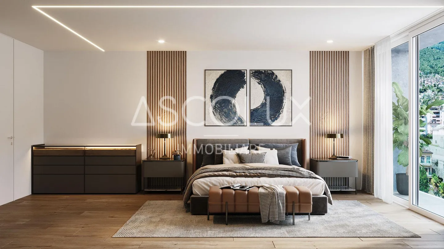 Residenza Cataleya – Raffinato 3.5 locali in posizione unica a Mura... - Foto 6 von 13