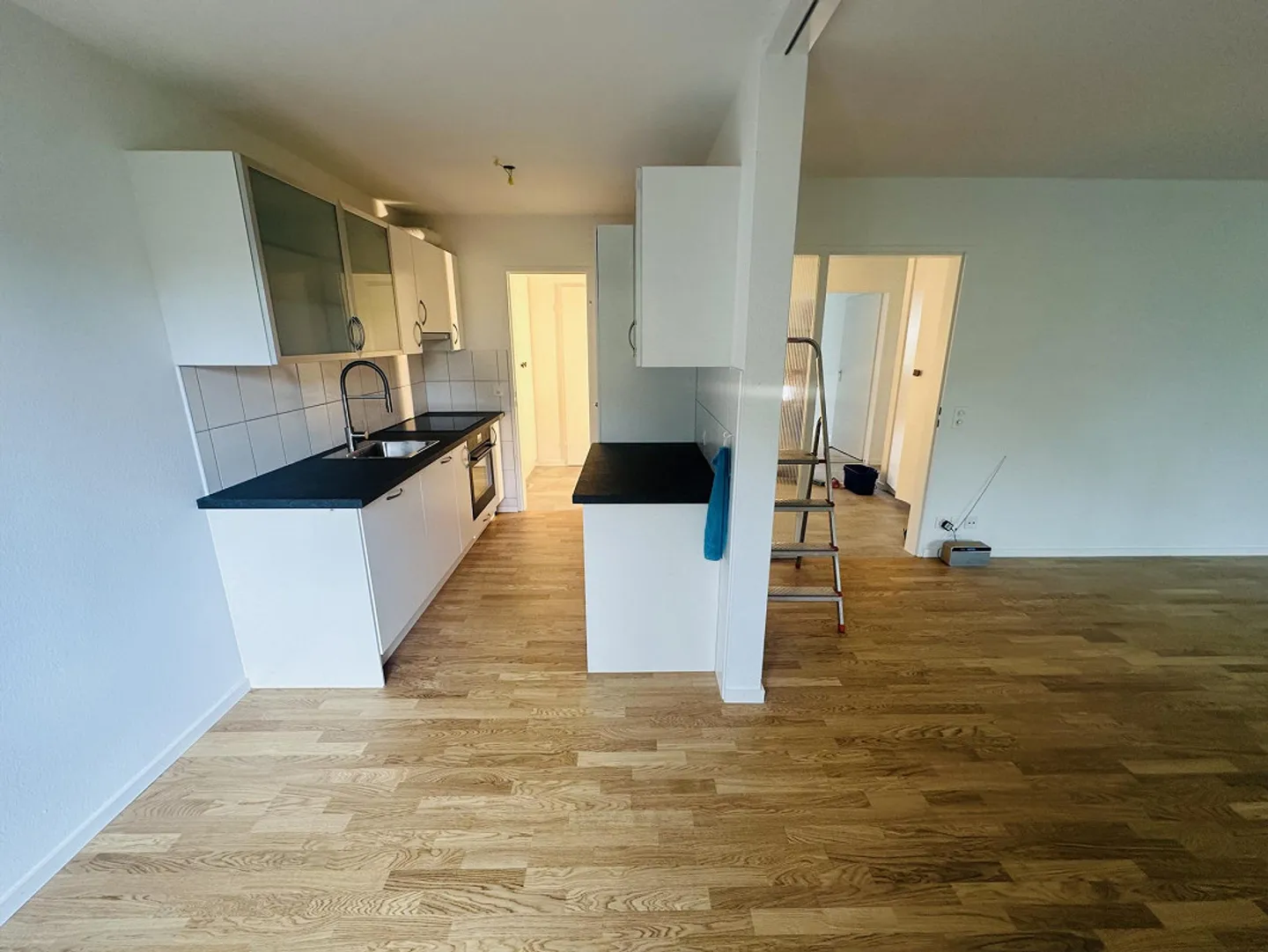 Freshly renovated 3.5 room apartment with garden seating area - Photo 3 of 14