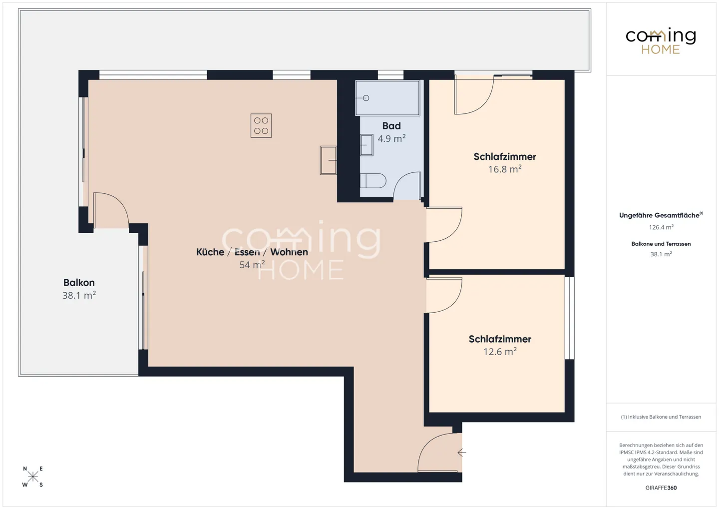 Comfortable Living above Visp - 3.5-Room Apartment with a View - Photo 13 of 13