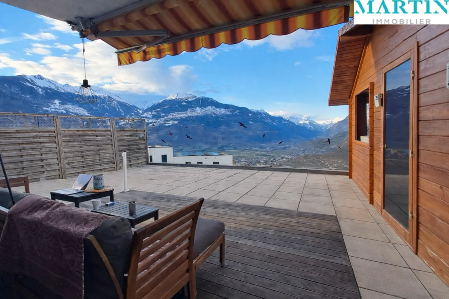 In vendita: Appartamento 4.5 locali con terrazza e giardino a Savièse (Chandolin) - Foto 1 di 5
