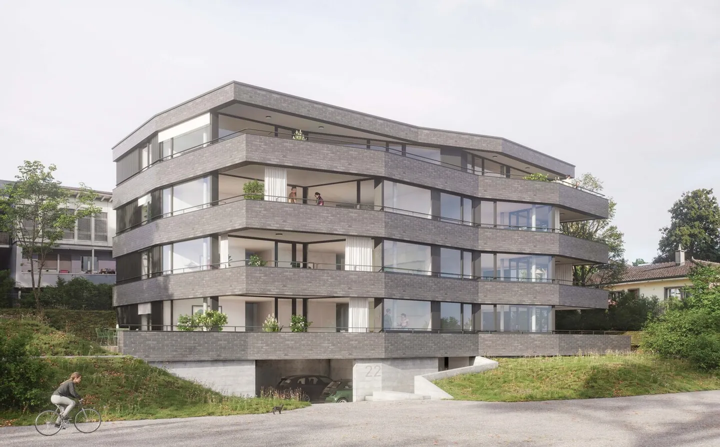 Penthouse 3.5 Rooms - Architectural Elegance Just Two Steps from the City Center - Photo 2 of 10