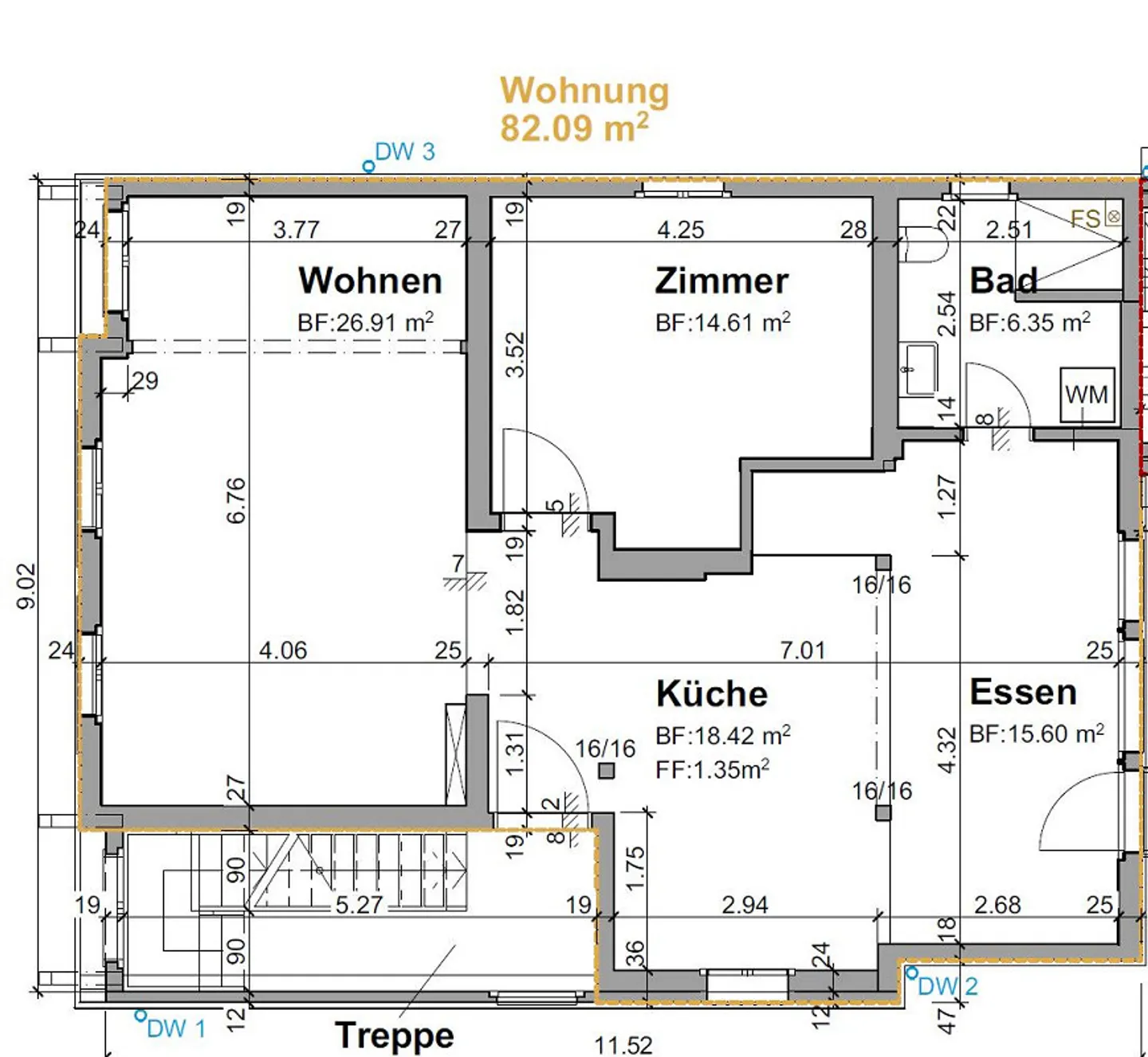 Renovierte Wohnung in Langnau - Foto 7 von 7