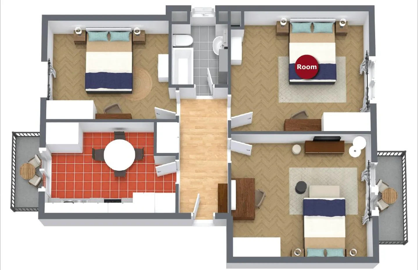 Gemütliches Coliving-Zimmer in Zürich - Foto 18 von 18
