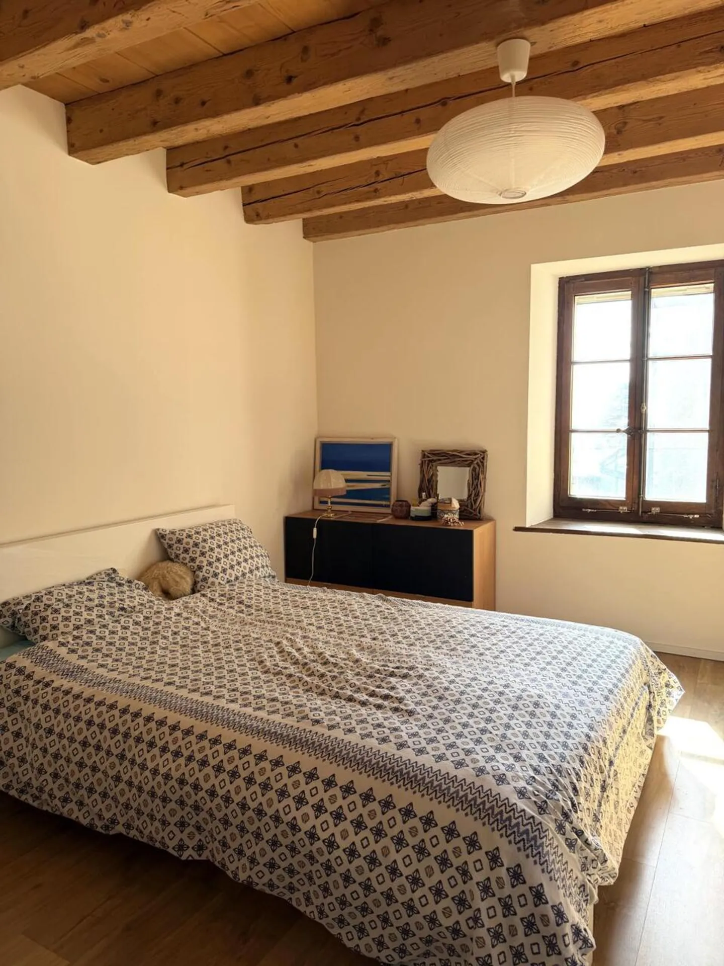 Magnificent 4.5-room apartment in a village house, garden access - Photo 10 of 13