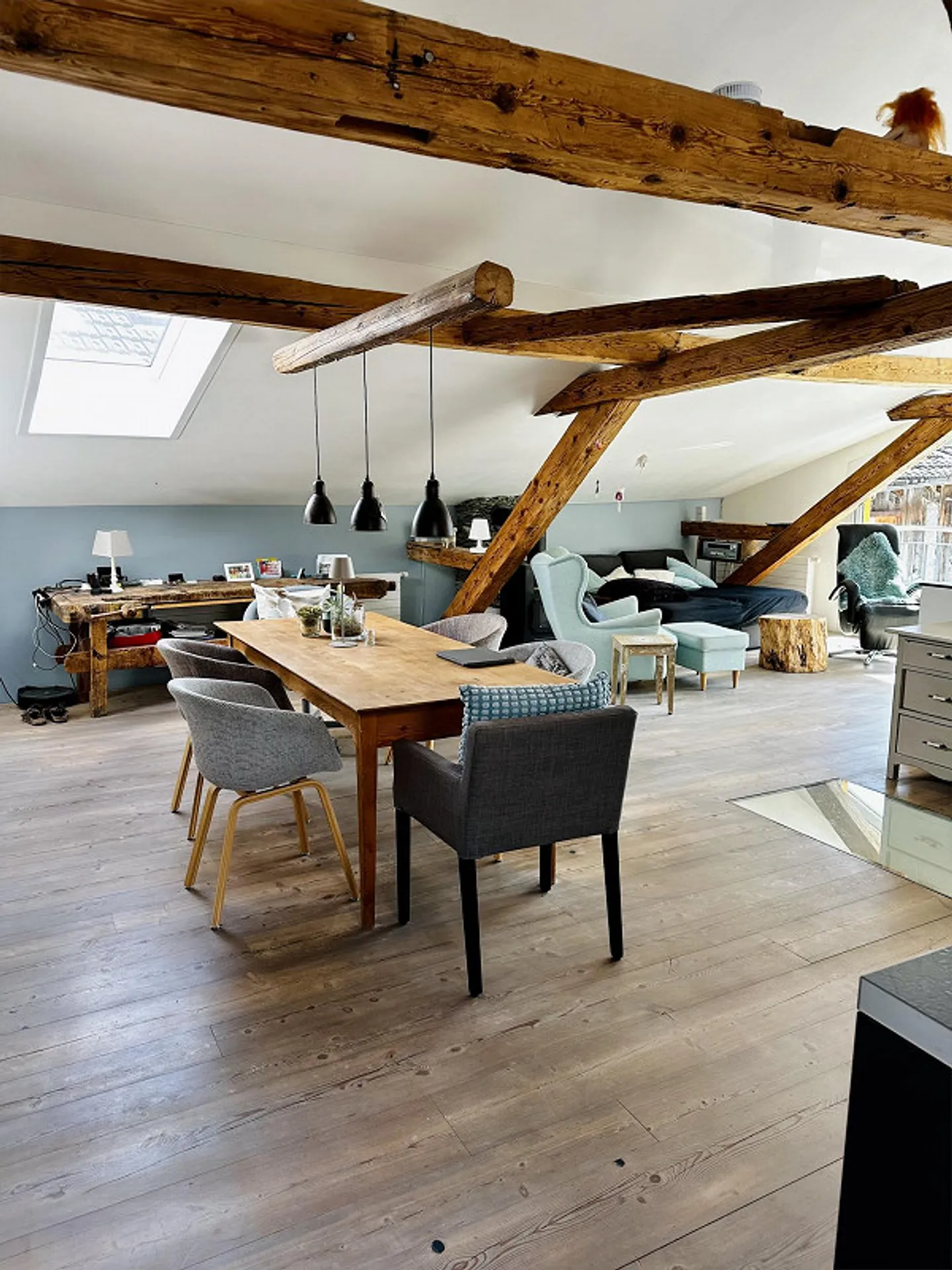 Extraordinary 4.5 Room Attic Apartment in the Heart of Tamins - Photo 2 of 13