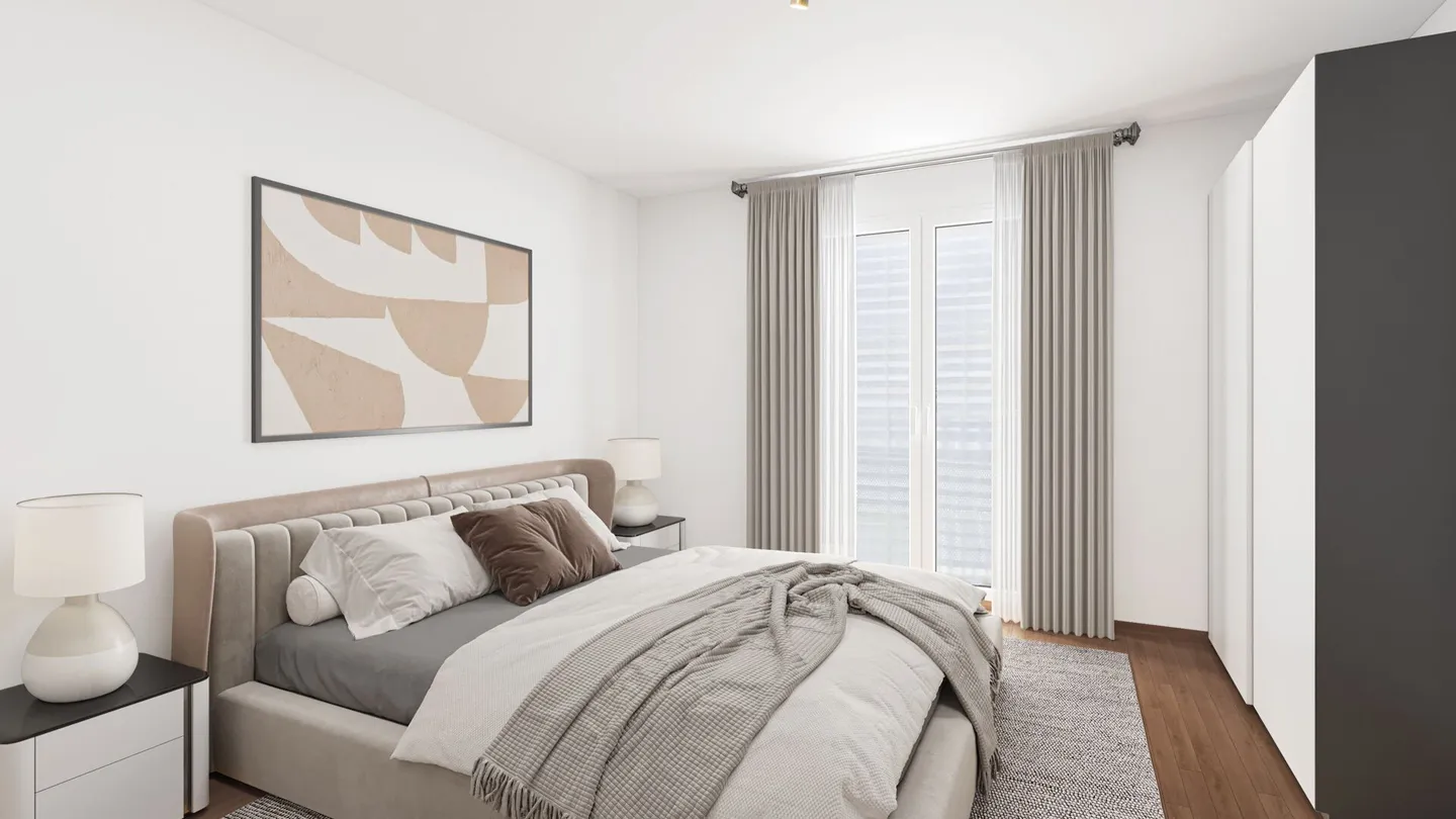 Appartement familial de 5,5 pièces avec place de parking à Susten (Feithieren) - Photo 7 sur 9