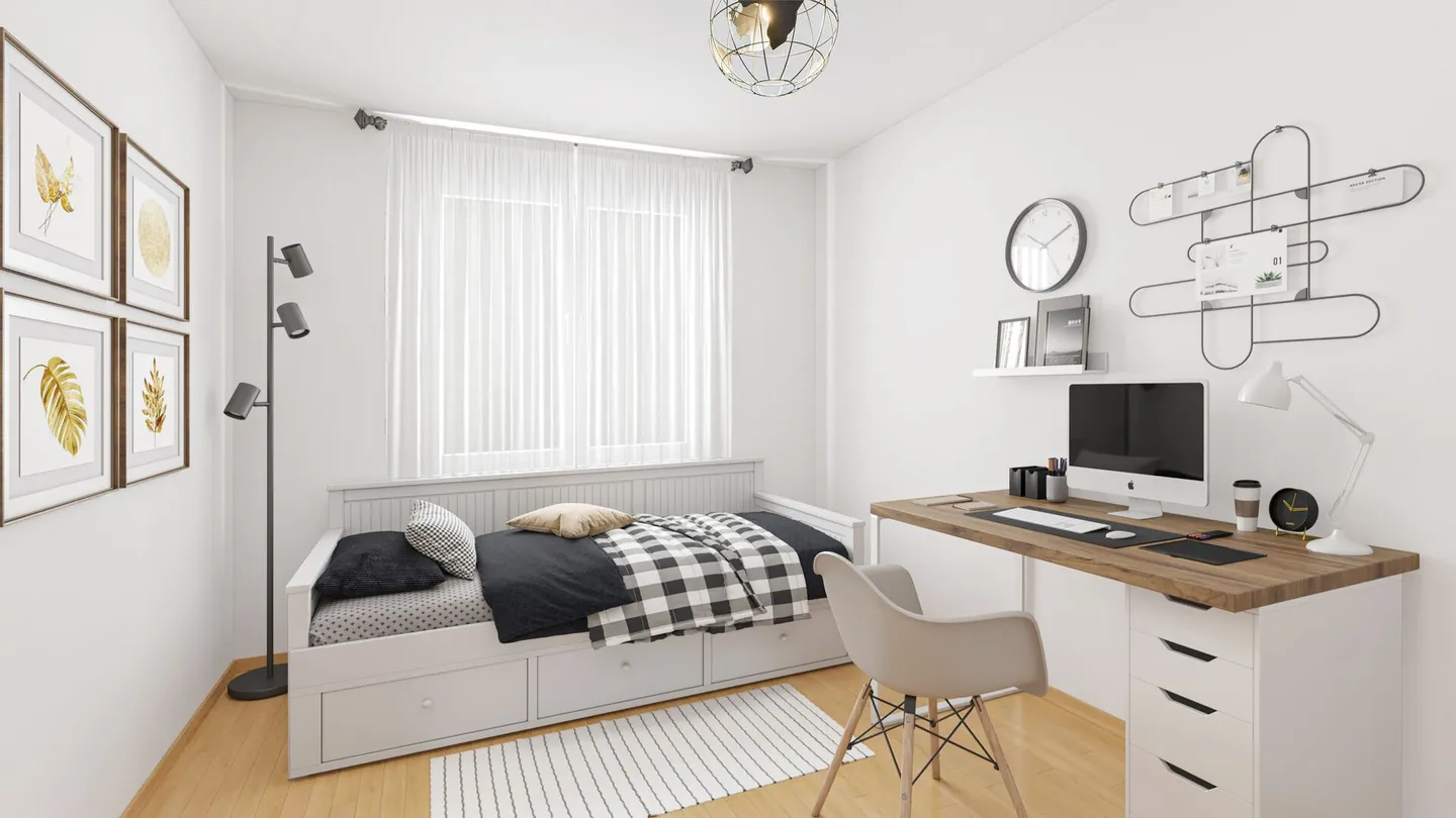 Appartement familial de 5,5 pièces avec place de parking à Susten (Feithieren) - Photo 8 sur 9