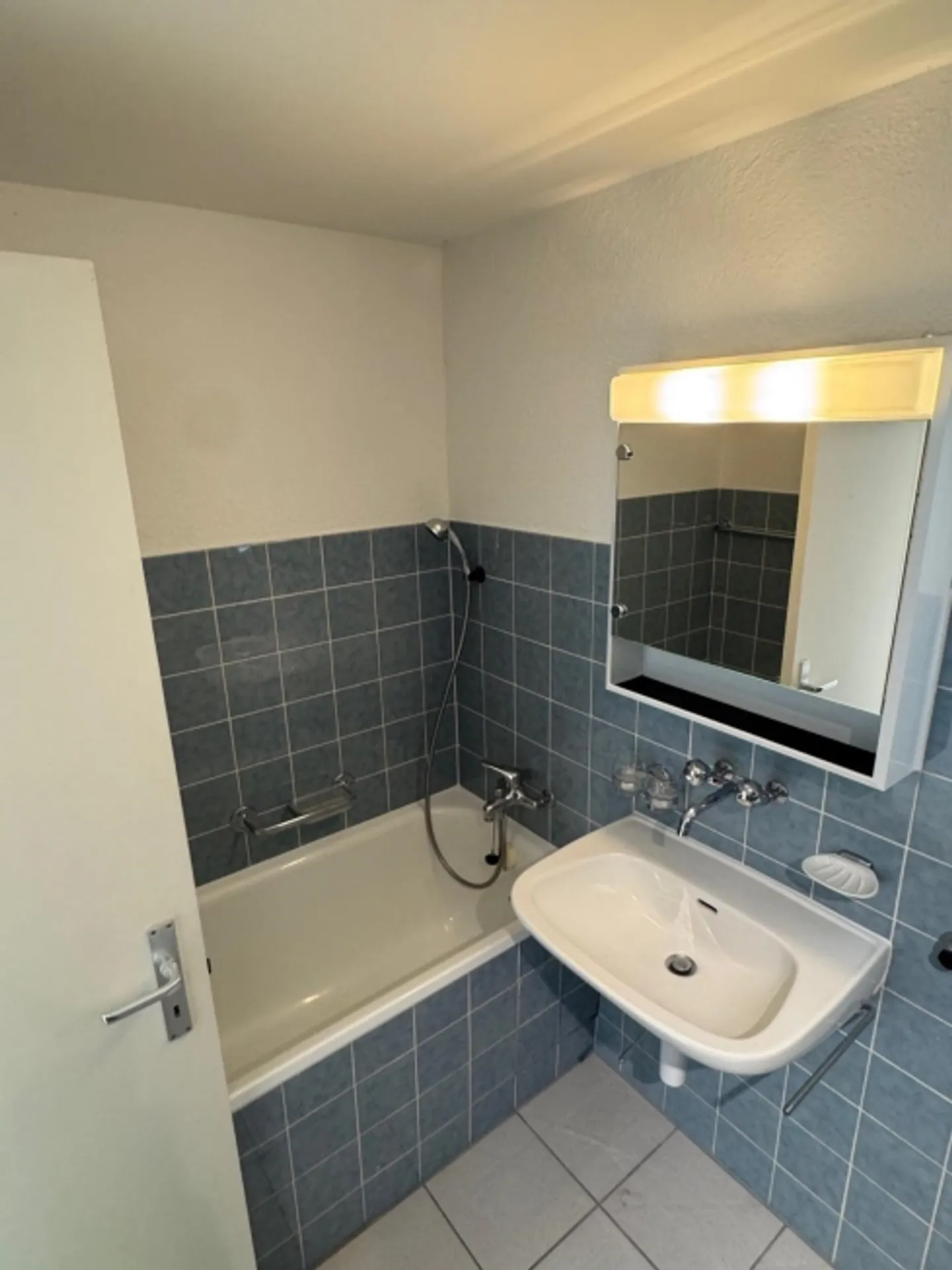 Luminoso appartamento di 2,5 stanze con terrazza sul tetto ad Arlesheim - Foto 7 di 9