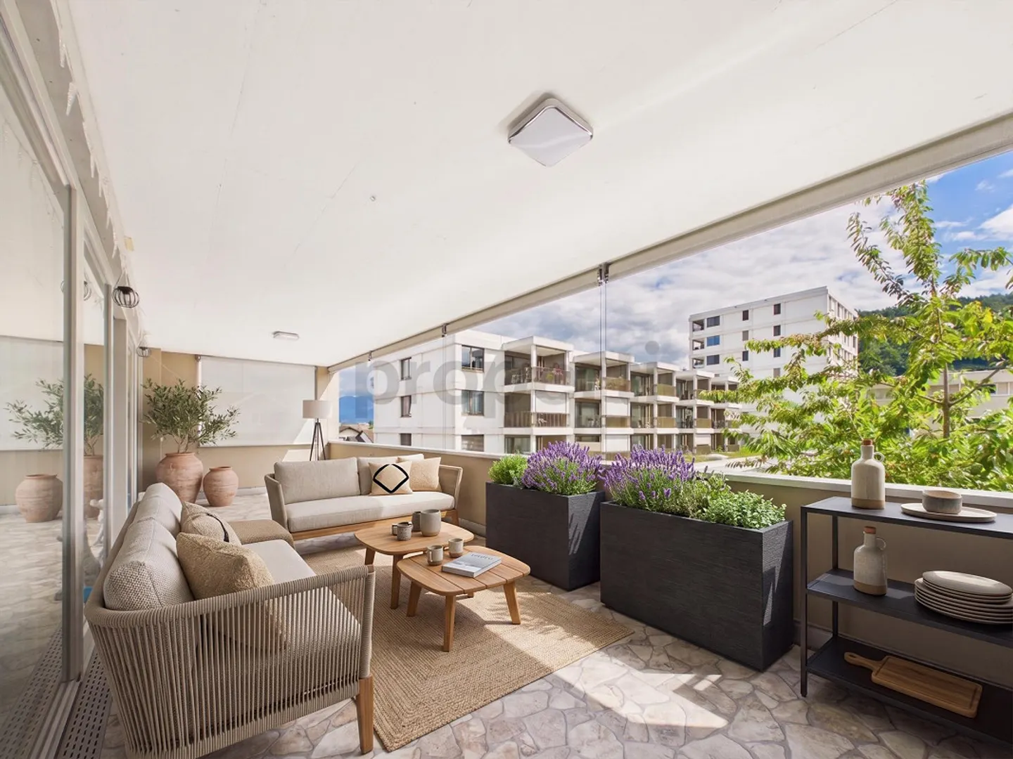 Modernes Apartment mit grosser Terrasse - Foto 8 von 10