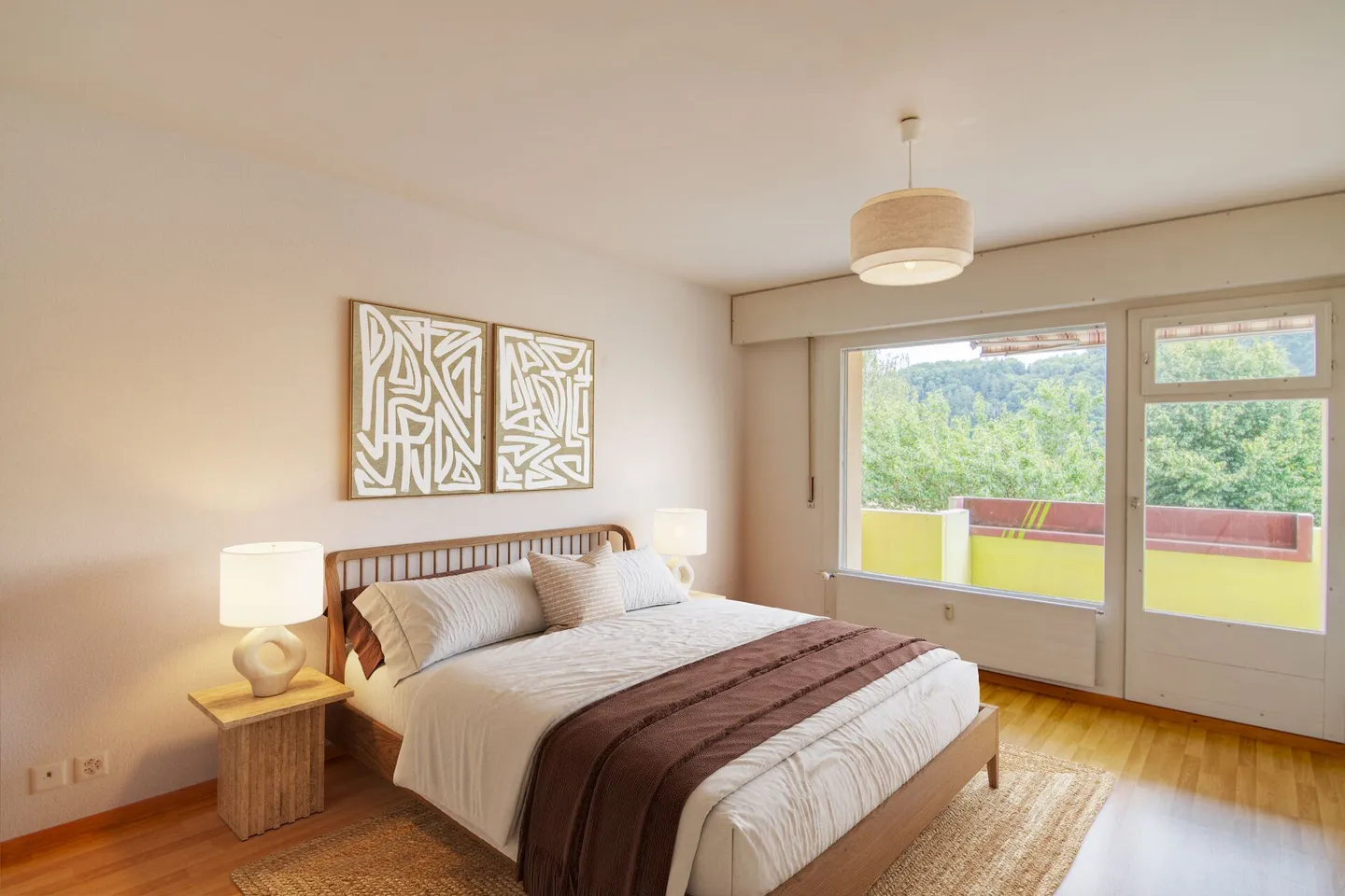 Rückzugsort am Wohlensee: 3.5-Zimmer-Wohnung mit 2 Balkonen & einem Einstellhallenplatz - Photo 9 of 22