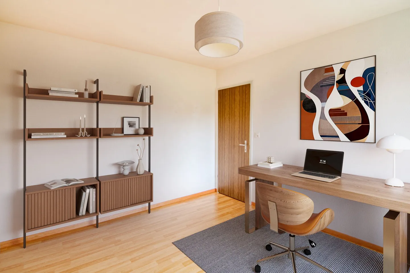 Rückzugsort am Wohlensee: 3.5-Zimmer-Wohnung mit 2 Balkonen & einem Einstellhallenplatz - Photo 12 of 22