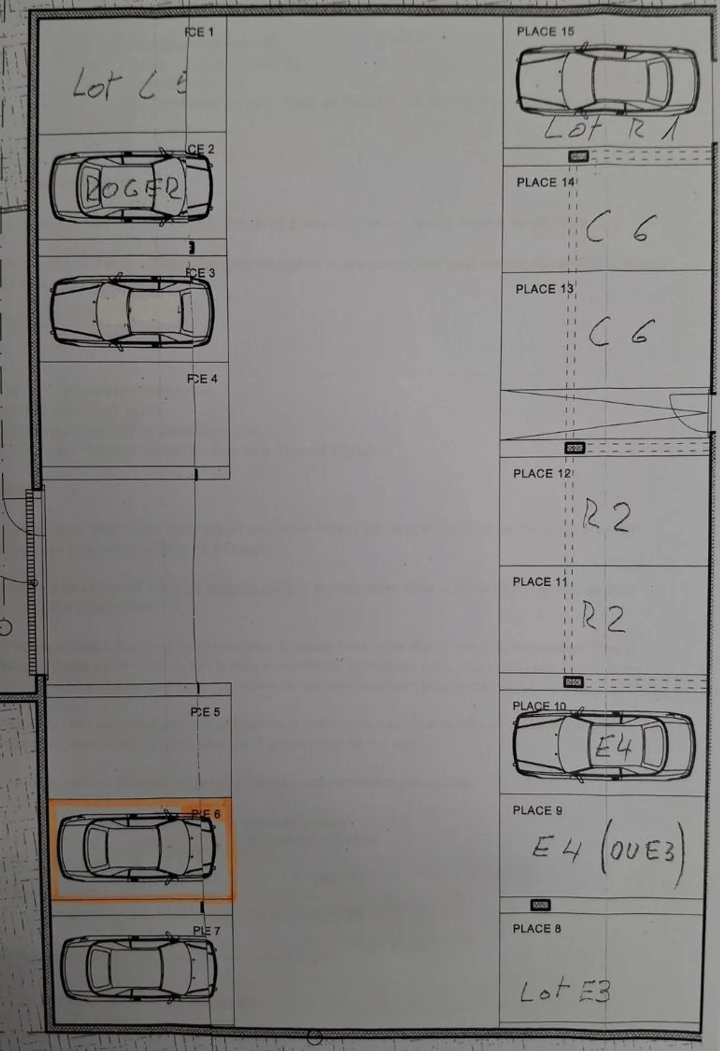 Tiefgaragenstellplatz in Crassier - Foto 3 von 3