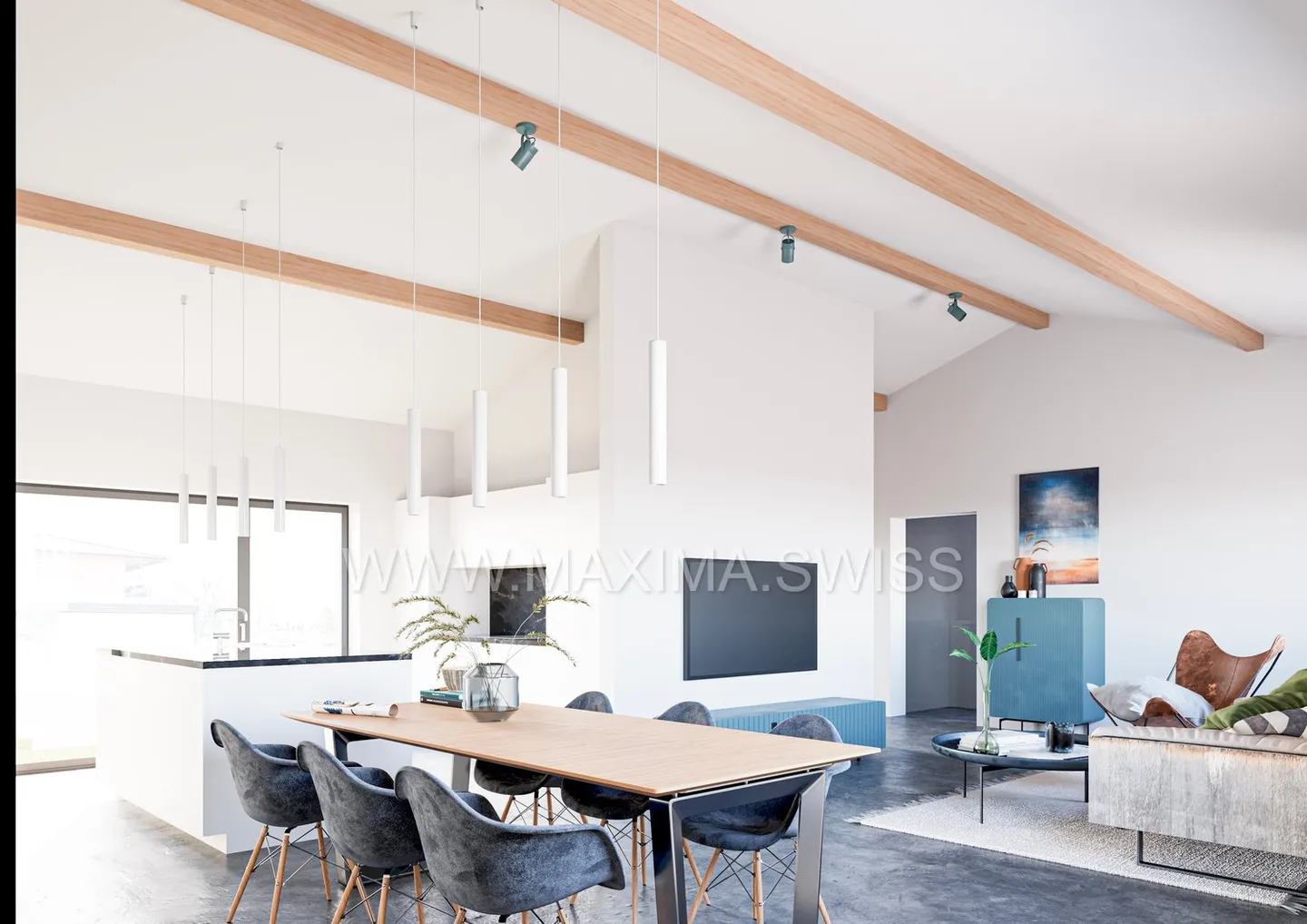 Lugano-Cadro: Casa moderna e funzionale nel verde - Foto 4 di 8