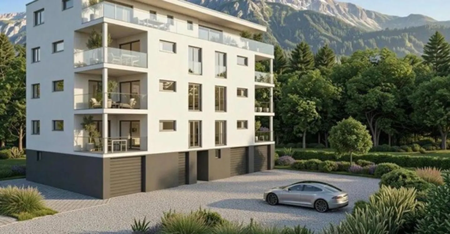 Letzte 3,5-Zimmer-Wohnung mit 13 m² Terrasse in einem kleinen Neubau in Aproz - Foto 4 von 6