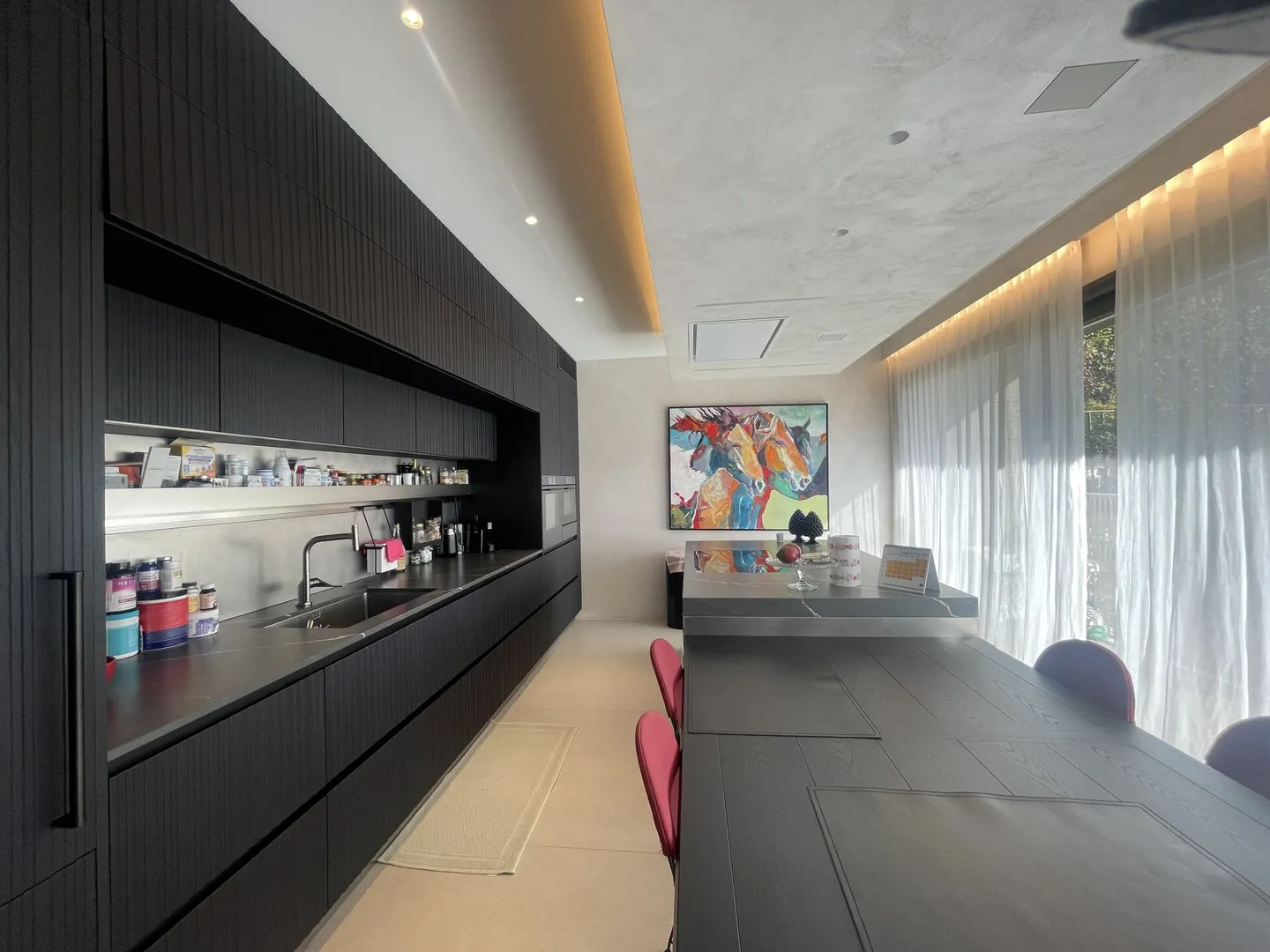 Lugano, Savosa - For rent: Elegant and spacious apartment with private garden, exclusive residence with pool and amenities, 6.5 rooms. - Foto 4 di 20