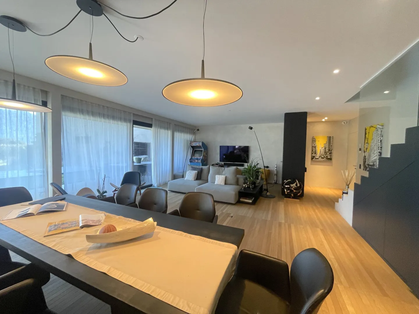 Lugano, Savosa - For rent: Elegant and spacious apartment with private garden, exclusive residence with pool and amenities, 6.5 rooms. - Foto 9 di 20