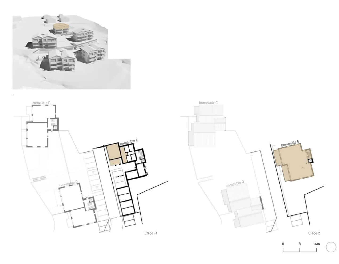 Large 4.5-room new apartment (2nd floor - Attic) - Lens - Photo 6 of 6