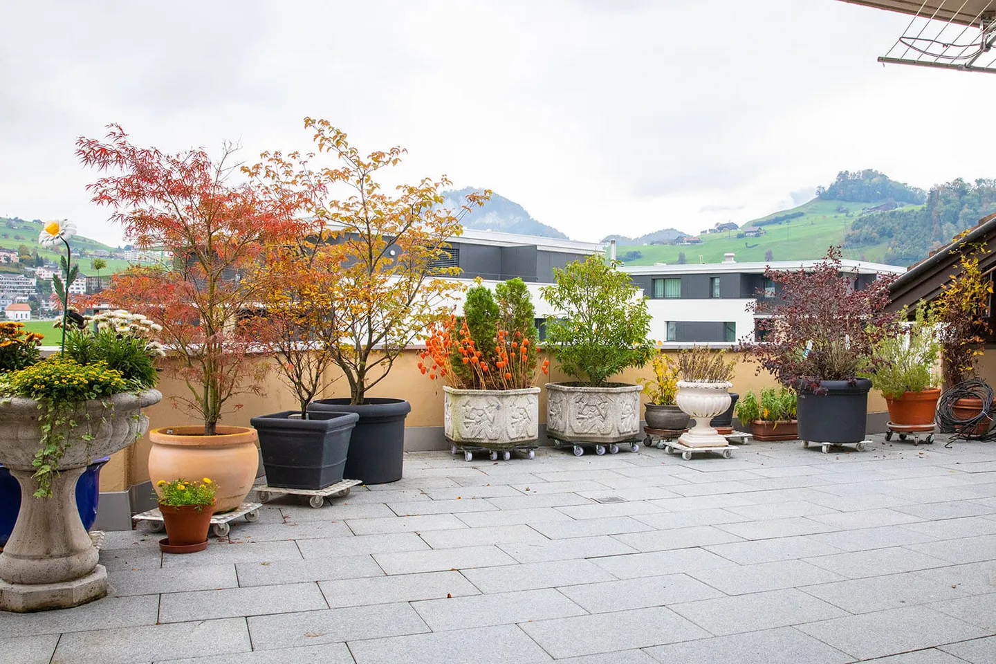 Grosszügige 4-Zimmer-Dachwohnung mit Cheminée in Stans - Foto 10 von 12