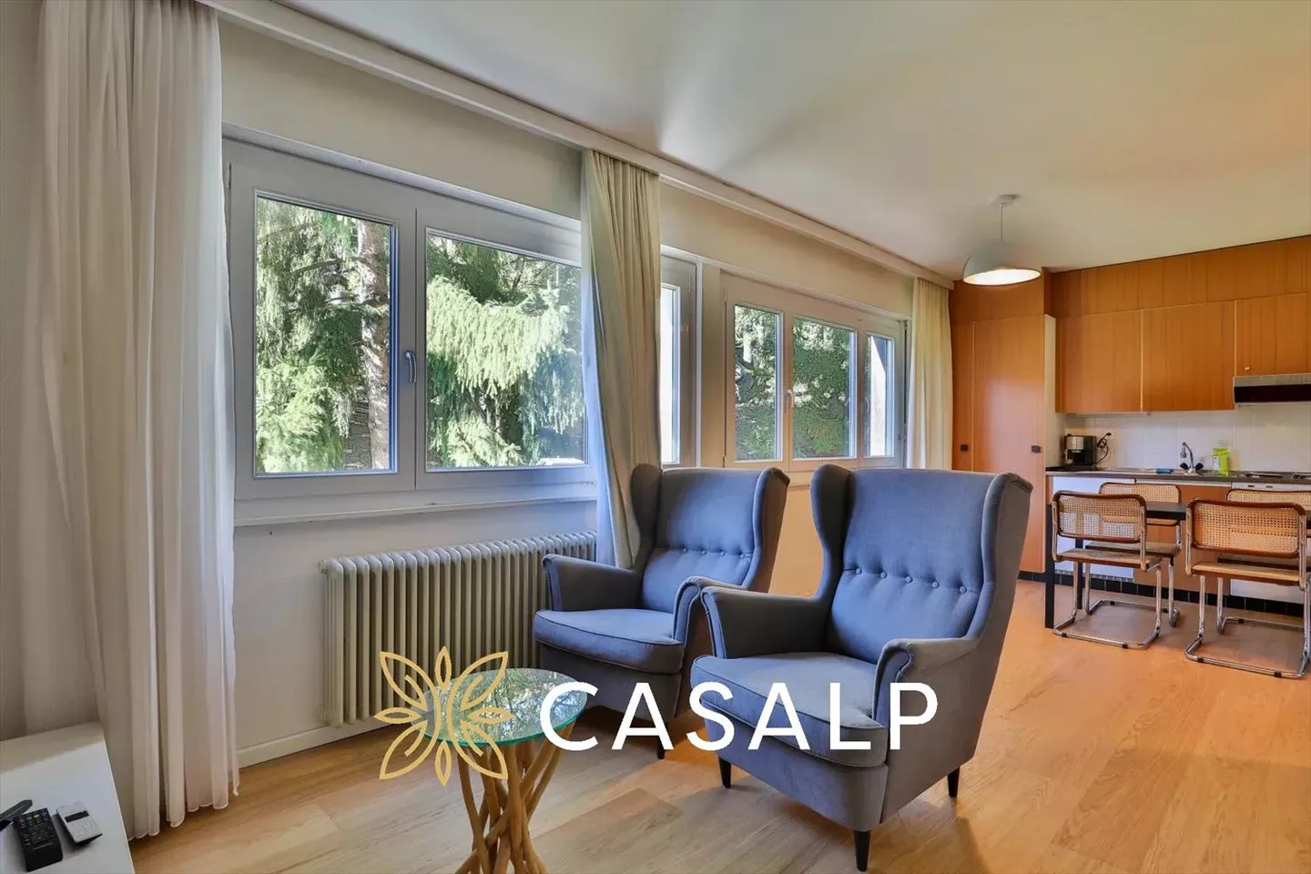 Ampio appartamento studio ristrutturato a Crans-Montana - Foto 1 di 9